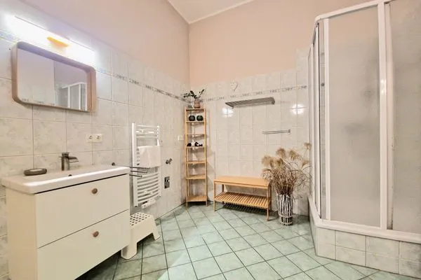 Badezimmer  Ferienwohnung Bella Vita