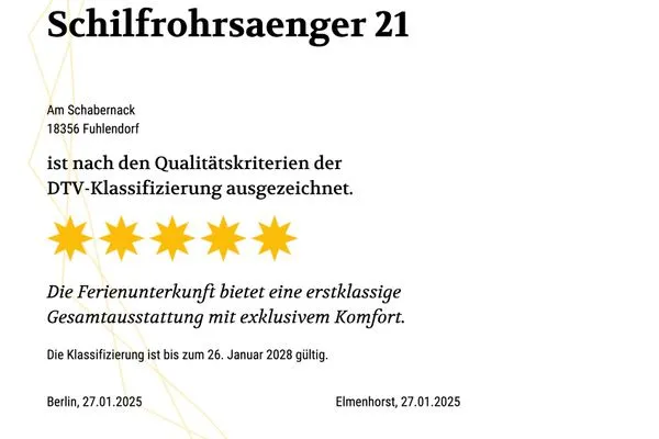   Ferienhaus Schilfrohrsänger 21-Teichperle-