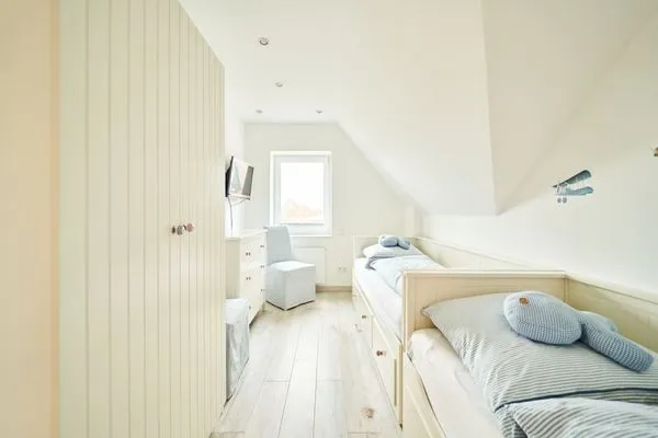 Schlafzimmer  Tante Ju - Haus Kiek in´t Watt