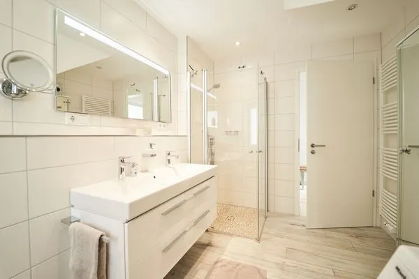 Badezimmer  Tante Ju - Haus Kiek in´t Watt