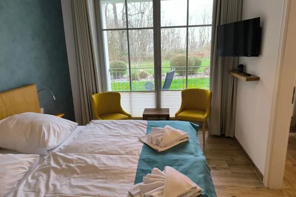 Schlafzimmer  Villa Pauline Wohnung 02