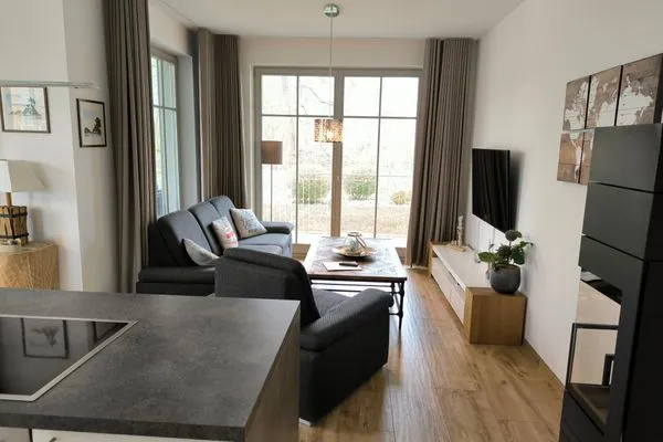 Wohnzimmer  Villa Pauline Wohnung 02