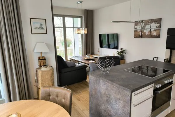 Wohnzimmer  Villa Pauline Wohnung 02