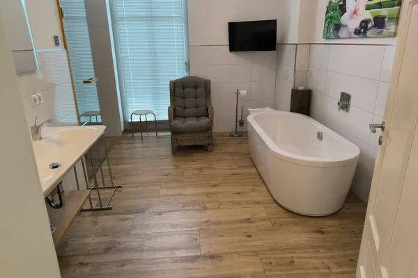 Badezimmer  Villa Pauline Wohnung 02