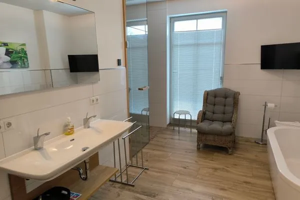 Badezimmer  Villa Pauline Wohnung 02