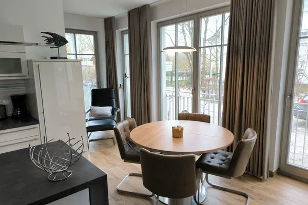 Wohnzimmer  Villa Pauline Wohnung 02