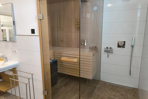 Badezimmer  Villa Pauline Wohnung 02