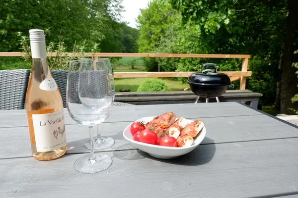 Terrasse  Ferienwohnung Villa Wagersrott