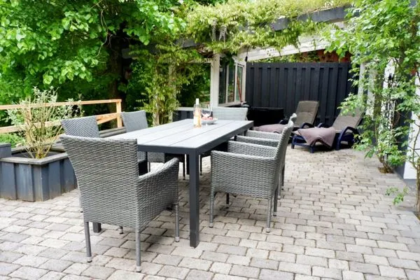 Terrasse  Ferienwohnung Villa Wagersrott