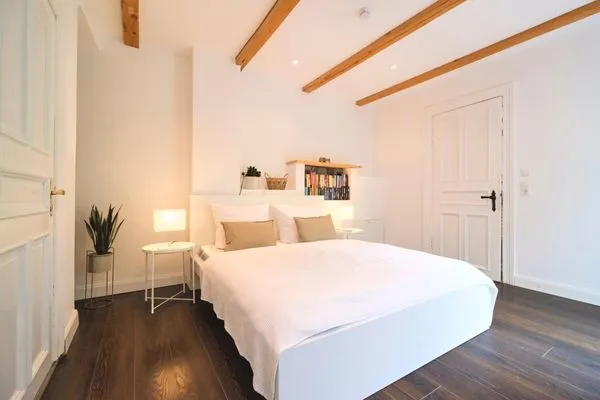 Schlafzimmer  Ferienwohnung Villa Wagersrott