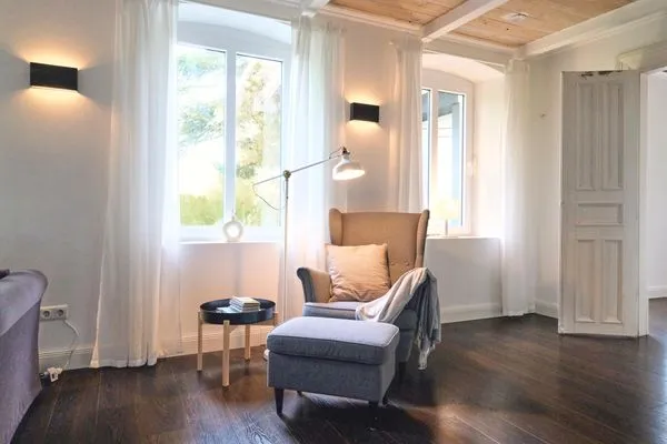 Wohnzimmer  Ferienwohnung Villa Wagersrott