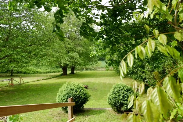 Garten  Ferienwohnung Villa Wagersrott