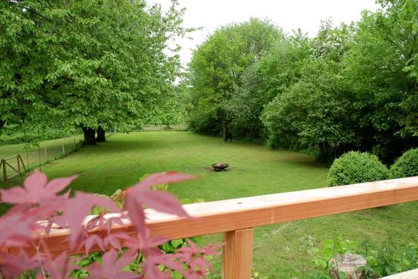 Garten  Ferienwohnung Villa Wagersrott