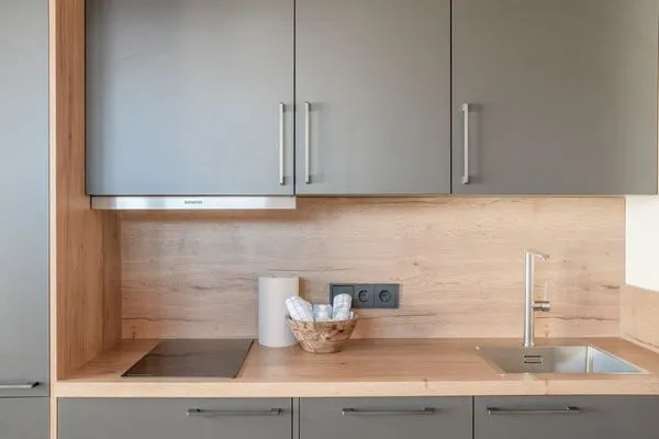 Kitchen  Garmisch Chalets - Wohnung Geroldsee