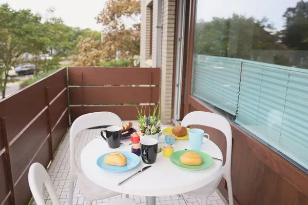 Balkon  Kjeirstr. 34, Whg. 07, Haus Atlanta