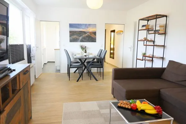 Wohnzimmer  Kjeirstr. 34, Whg. 07, Haus Atlanta