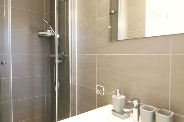 Badezimmer  Kjeirstr. 34, Whg. 07, Haus Atlanta