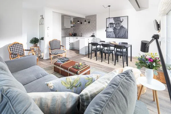 Wohnzimmer  Les Trois Voiliers