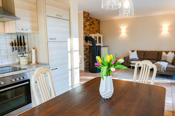 FH Tannenwieck - FH Tannenwieck/ Ferienwohnung Kormoran (EG)  - Küche / Küchenzeile
