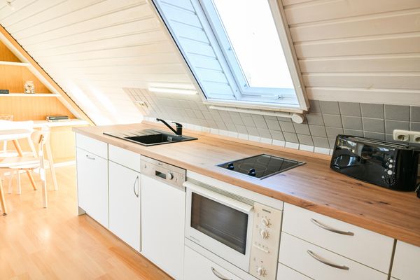 FH Tannenwieck - FH Tannenwieck/ Ferienwohnung Seeadler (DG)  - Küche / Küchenzeile
