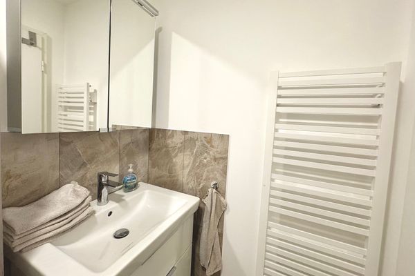  Strandflair 54°N 10°O Schönberger-Strand - Badezimmer