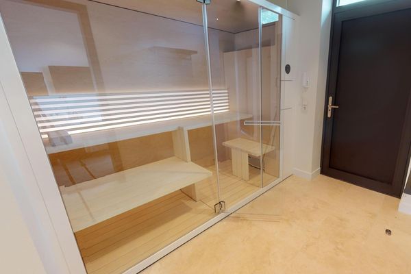 Luxus Penthouse in bester Lage von Timmendorfer Strand mit Balkon und Sauna