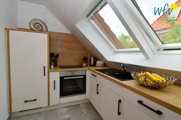 Küche / Küchenzeile Haus Inselparadies Ferienwohnung Großer Vogelsand