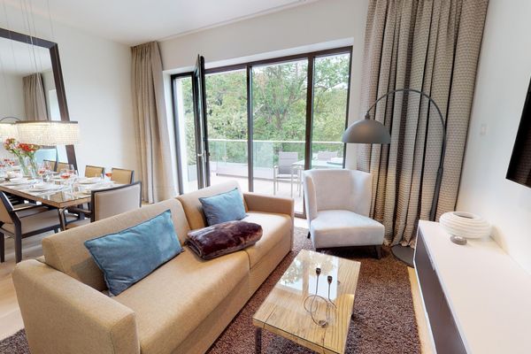 Großes Luxusapartment mit eigener Sauna für 5 Personen