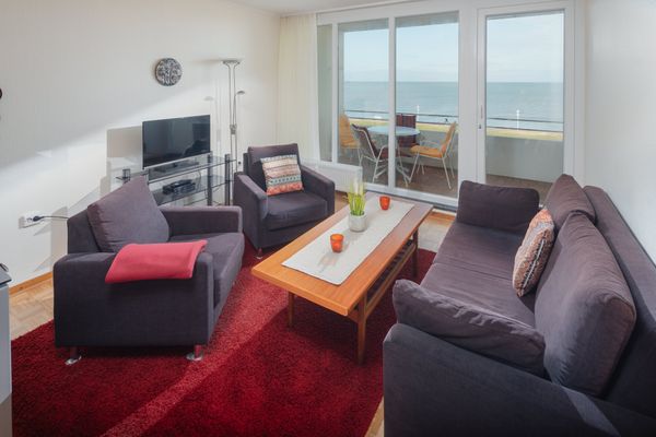  Haus Meeresbrandung Wohnung 21  - Wohnzimmer