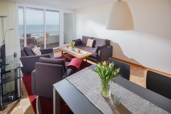  Haus Meeresbrandung Wohnung 21  - Wohnzimmer