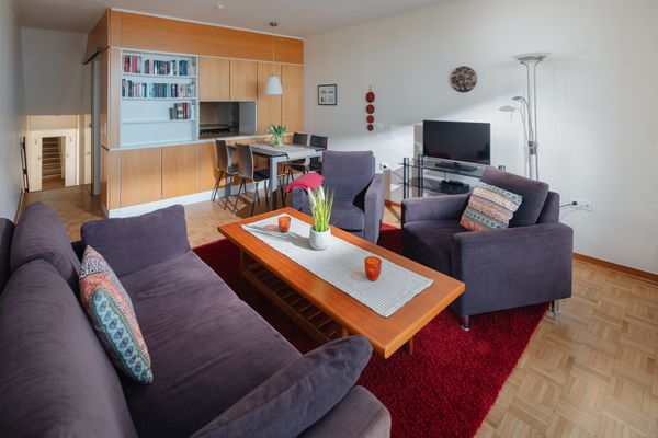  Haus Meeresbrandung Wohnung 21  - Wohnzimmer