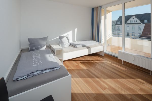  Haus Meeresbrandung Wohnung 21  - Schlafzimmer