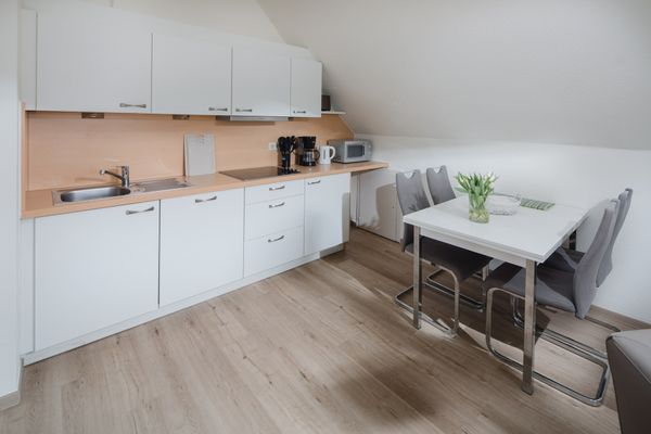  Haus Coordes Wohnung 4 Norderney - Küche / Küchenzeile