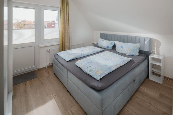  Haus Coordes Wohnung 4 Norderney - Schlafzimmer