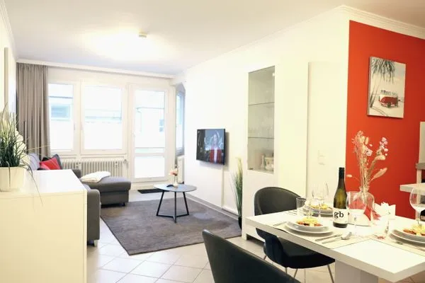 Wohnzimmer  Strandstr. 6, Whg. 1