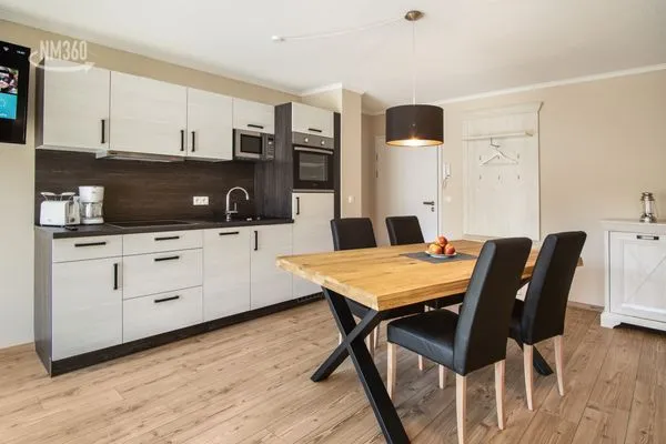 Küche / Küchenzeile  App. 10 mit Terrasse, Privatstrand