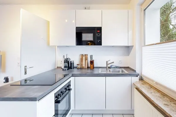 Küche / Küchenzeile  Meerhafen - mit eigenem Strandkorb im Herzen vom Niendorfer Hafen