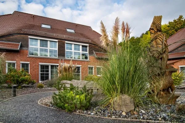 Dekoratives Detail  App. 10 mit Terrasse, Privatstrand