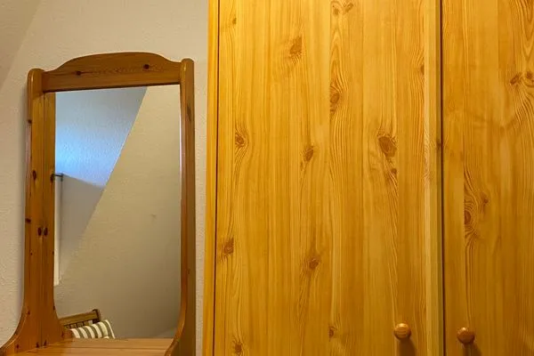 Schlafzimmer  Hus op de Wurth Ferienwohnung Seeblick