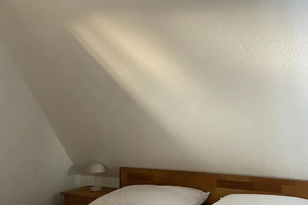 Schlafzimmer  Hus op de Wurth Ferienwohnung Seeblick