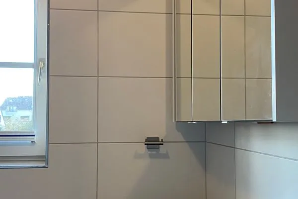 Badezimmer  Hus op de Wurth Ferienwohnung Seeblick