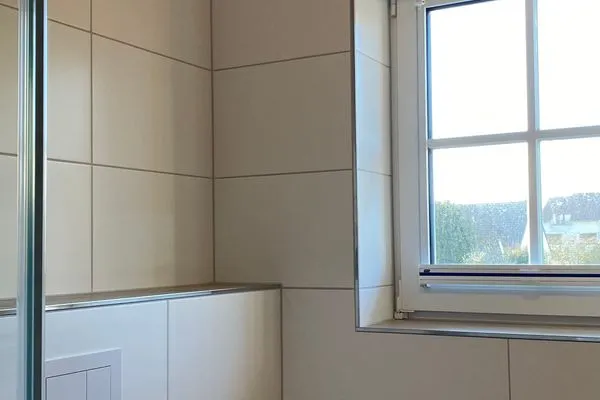 Badezimmer  Hus op de Wurth Ferienwohnung Seeblick