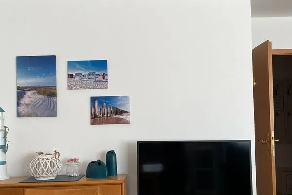 Wohnzimmer  Hus op de Wurth Ferienwohnung 17