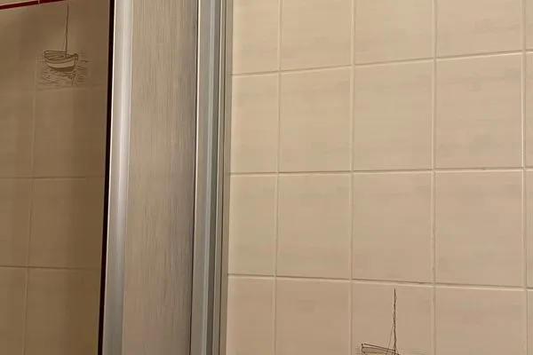 Badezimmer  Hus op de Wurth Ferienwohnung 7