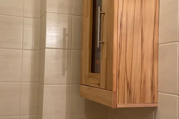 Badezimmer  Hus op de Wurth Ferienwohnung 7