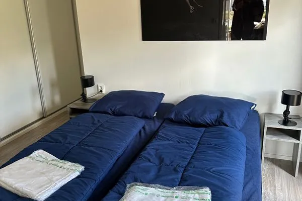  Marina Strandbad Chalet IJsselNest mit Zaun Haus Nr. 416