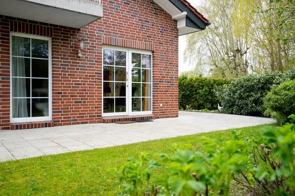 Fassade / Eingang  (BIR9b) Ferienwohnung Vahle 2