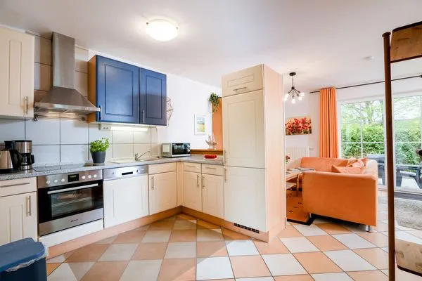 Küche / Küchenzeile  (BIR9b) Ferienwohnung Vahle 2