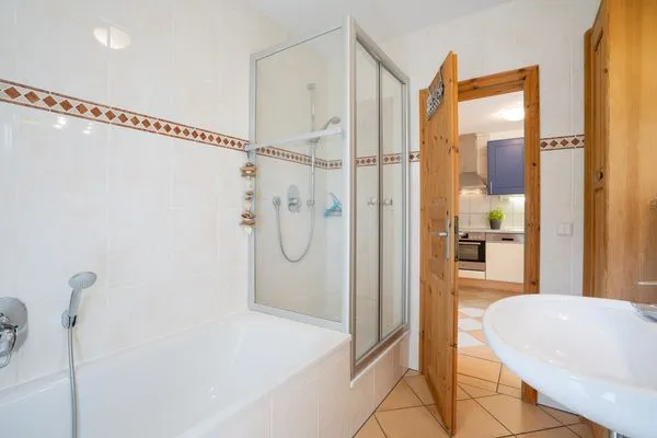 Badezimmer  (BIR9b) Ferienwohnung Vahle 2