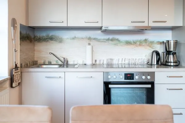 Küche / Küchenzeile  Ferienwohnung "Möwensand"